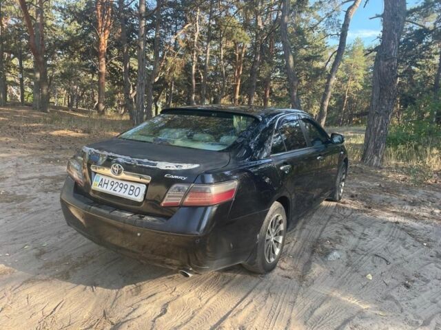 Черный Тойота Камри, объемом двигателя 2.4 л и пробегом 282 тыс. км за 5000 $, фото 5 на Automoto.ua