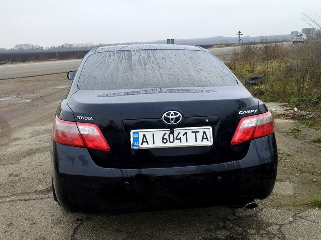 Черный Тойота Камри, объемом двигателя 2.4 л и пробегом 290 тыс. км за 9000 $, фото 12 на Automoto.ua