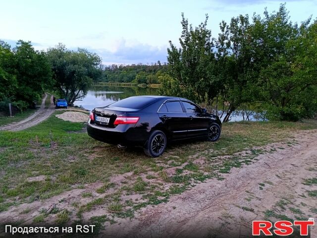 Черный Тойота Камри, объемом двигателя 2.4 л и пробегом 202 тыс. км за 9500 $, фото 7 на Automoto.ua