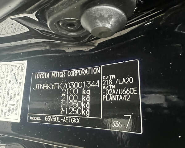 Черный Тойота Камри, объемом двигателя 3.5 л и пробегом 228 тыс. км за 13800 $, фото 12 на Automoto.ua