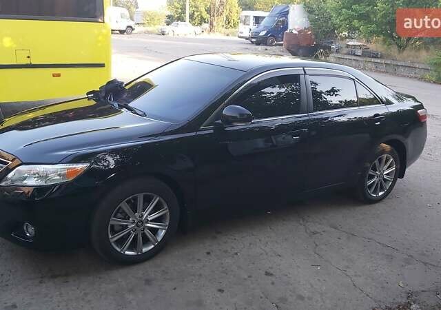 Черный Тойота Камри, объемом двигателя 3.46 л и пробегом 192 тыс. км за 15200 $, фото 1 на Automoto.ua