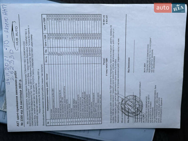 Черный Тойота Камри, объемом двигателя 2.36 л и пробегом 281 тыс. км за 11200 $, фото 31 на Automoto.ua