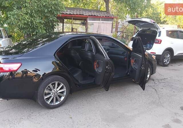 Черный Тойота Камри, объемом двигателя 3.46 л и пробегом 192 тыс. км за 15200 $, фото 5 на Automoto.ua