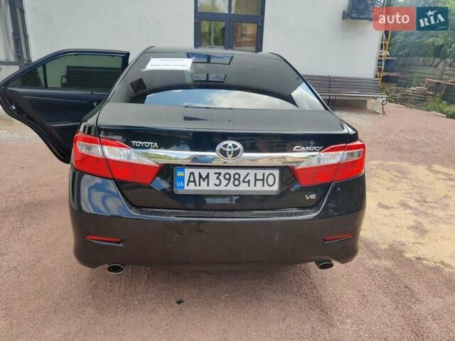 Черный Тойота Камри, объемом двигателя 3.5 л и пробегом 196 тыс. км за 13300 $, фото 8 на Automoto.ua