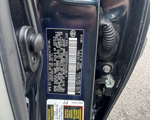 Черный Тойота Камри, объемом двигателя 2.49 л и пробегом 187 тыс. км за 11999 $, фото 24 на Automoto.ua