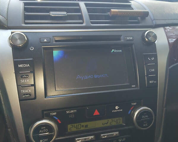 Тойота Камри 2012 в Днепре (Днепропетровске) на Automoto.ua Черный Тойота Камри, объемом двигателя 2.49 л и пробегом 285 тыс. км за 13500 $, фото 4 на Automoto.ua