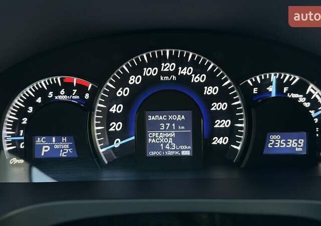 Черный Тойота Камри, объемом двигателя 2.5 л и пробегом 235 тыс. км за 16500 $, фото 30 на Automoto.ua