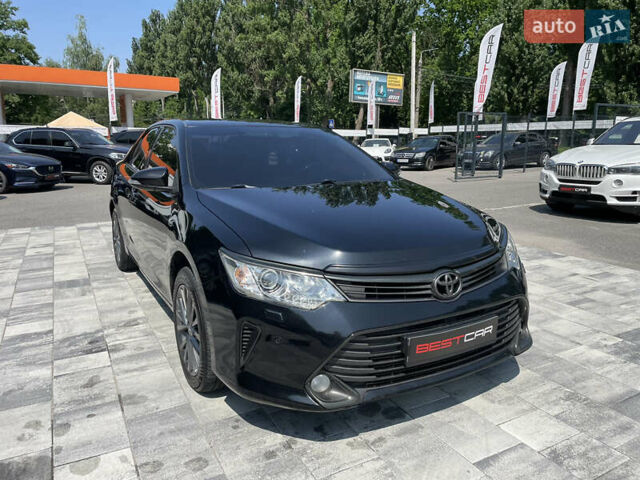 Черный Тойота Камри, объемом двигателя 2.5 л и пробегом 215 тыс. км за 16900 $, фото 9 на Automoto.ua