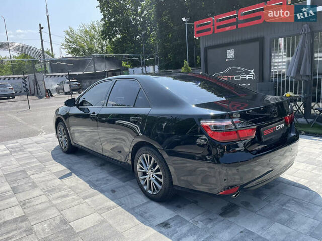 Черный Тойота Камри, объемом двигателя 2.5 л и пробегом 215 тыс. км за 16900 $, фото 17 на Automoto.ua