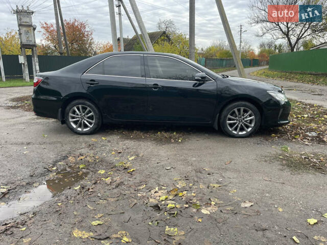 Тойота Камри 2014 в Черкассах на Automoto.ua Черный Тойота Камри, объемом двигателя 2.5 л и пробегом 189 тыс. км за 14250 $, фото 6 на Automoto.ua