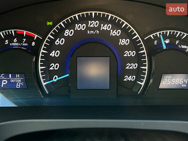 Черный Тойота Камри, объемом двигателя 2.49 л и пробегом 260 тыс. км за 13750 $, фото 12 на Automoto.ua