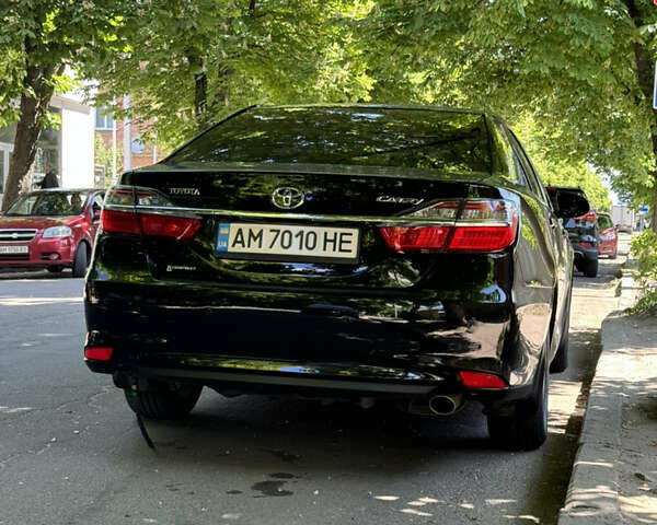 Черный Тойота Камри, объемом двигателя 2.49 л и пробегом 87 тыс. км за 20401 $, фото 3 на Automoto.ua