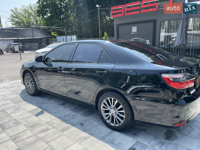 Черный Тойота Камри, объемом двигателя 2.5 л и пробегом 215 тыс. км за 16900 $, фото 18 на Automoto.ua