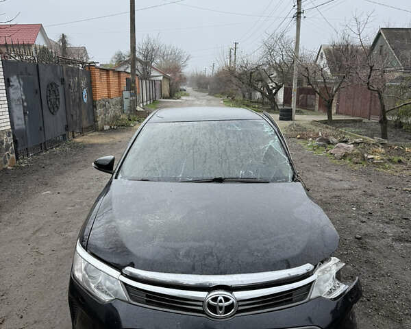 Черный Тойота Камри, объемом двигателя 2.49 л и пробегом 190 тыс. км за 7000 $, фото 7 на Automoto.ua