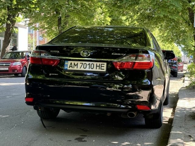 Черный Тойота Камри, объемом двигателя 2.5 л и пробегом 87 тыс. км за 20400 $, фото 2 на Automoto.ua