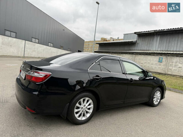 Черный Тойота Камри, объемом двигателя 2.5 л и пробегом 153 тыс. км за 16700 $, фото 6 на Automoto.ua