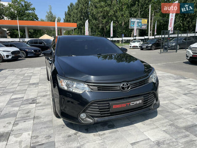 Черный Тойота Камри, объемом двигателя 2.5 л и пробегом 215 тыс. км за 16900 $, фото 8 на Automoto.ua