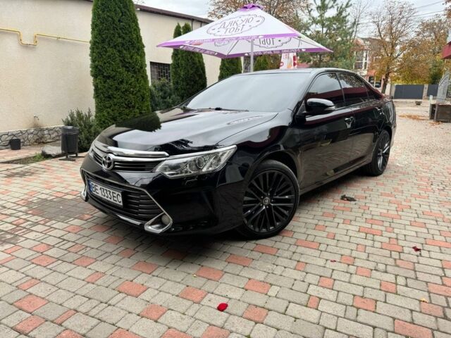 Черный Тойота Камри, объемом двигателя 2.5 л и пробегом 196 тыс. км за 17450 $, фото 1 на Automoto.ua