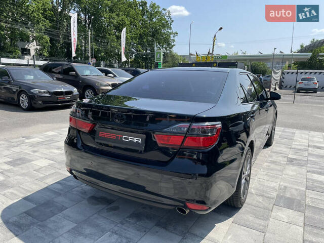 Черный Тойота Камри, объемом двигателя 2.5 л и пробегом 215 тыс. км за 16900 $, фото 15 на Automoto.ua