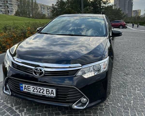 Черный Тойота Камри, объемом двигателя 2.49 л и пробегом 226 тыс. км за 17500 $, фото 1 на Automoto.ua