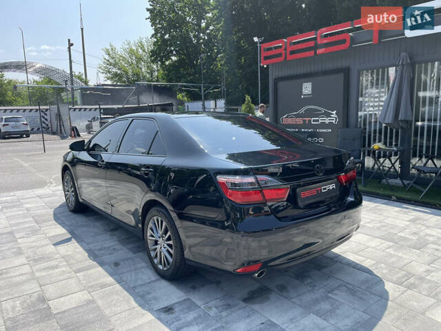 Черный Тойота Камри, объемом двигателя 2.5 л и пробегом 215 тыс. км за 16900 $, фото 16 на Automoto.ua
