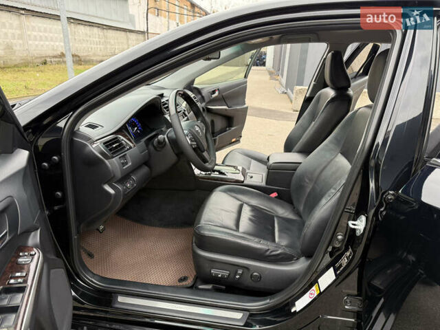 Черный Тойота Камри, объемом двигателя 2.5 л и пробегом 153 тыс. км за 16700 $, фото 20 на Automoto.ua