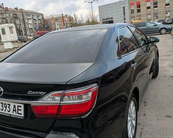 Черный Тойота Камри, объемом двигателя 2.49 л и пробегом 205 тыс. км за 19000 $, фото 5 на Automoto.ua