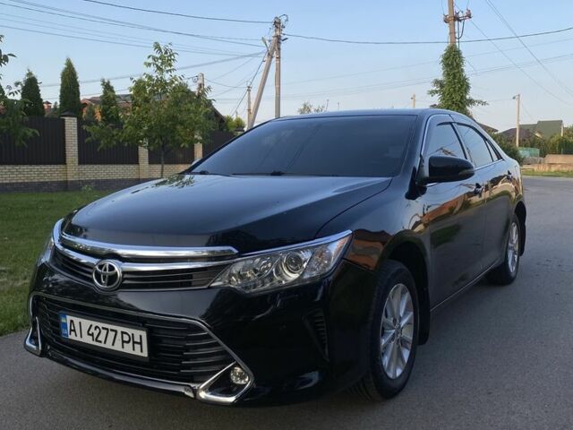Черный Тойота Камри, объемом двигателя 2.5 л и пробегом 190 тыс. км за 329 $, фото 1 на Automoto.ua