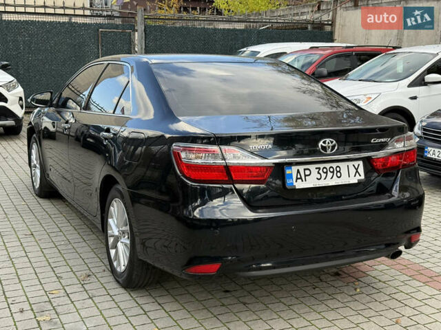 Черный Тойота Камри, объемом двигателя 2.5 л и пробегом 190 тыс. км за 15500 $, фото 3 на Automoto.ua