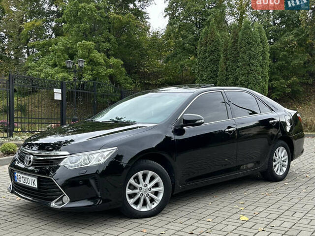 Черный Тойота Камри, объемом двигателя 2.49 л и пробегом 133 тыс. км за 16000 $, фото 2 на Automoto.ua