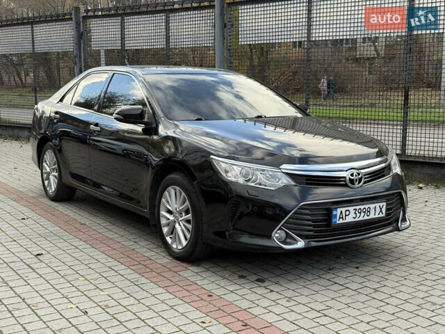 Черный Тойота Камри, объемом двигателя 2.5 л и пробегом 190 тыс. км за 15500 $, фото 10 на Automoto.ua