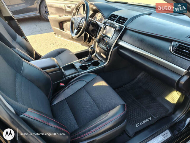 Черный Тойота Камри, объемом двигателя 2.49 л и пробегом 163 тыс. км за 15500 $, фото 12 на Automoto.ua