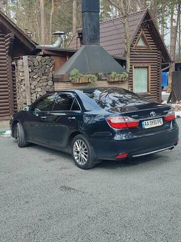 Черный Тойота Камри, объемом двигателя 2.5 л и пробегом 150 тыс. км за 17500 $, фото 6 на Automoto.ua