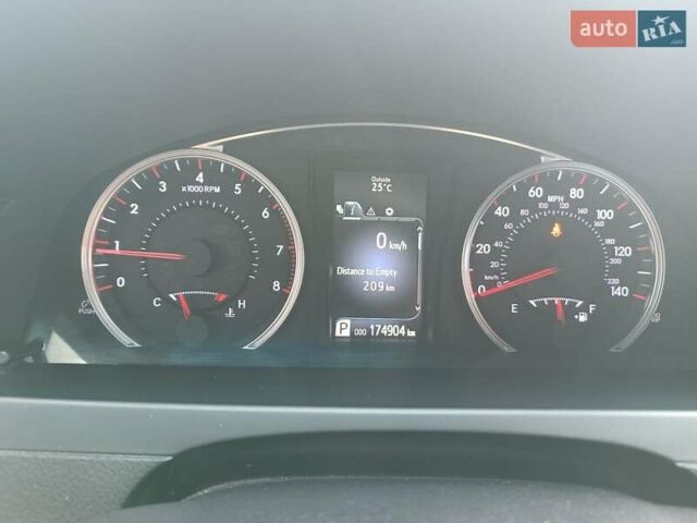 Черный Тойота Камри, объемом двигателя 2.5 л и пробегом 174 тыс. км за 14500 $, фото 18 на Automoto.ua