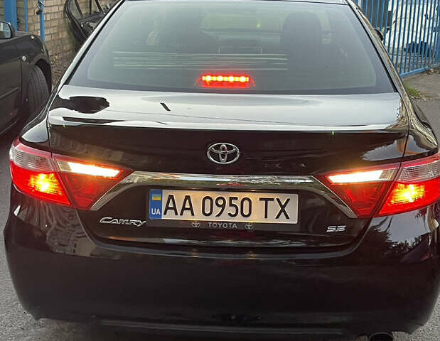 Черный Тойота Камри, объемом двигателя 2.49 л и пробегом 163 тыс. км за 15500 $, фото 7 на Automoto.ua