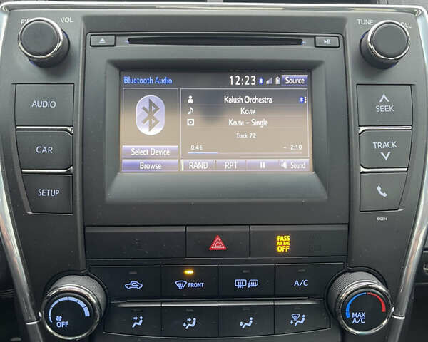 Черный Тойота Камри, объемом двигателя 2.49 л и пробегом 145 тыс. км за 11999 $, фото 21 на Automoto.ua