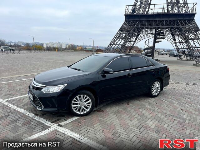 Черный Тойота Камри, объемом двигателя 2.5 л и пробегом 165 тыс. км за 16600 $, фото 3 на Automoto.ua