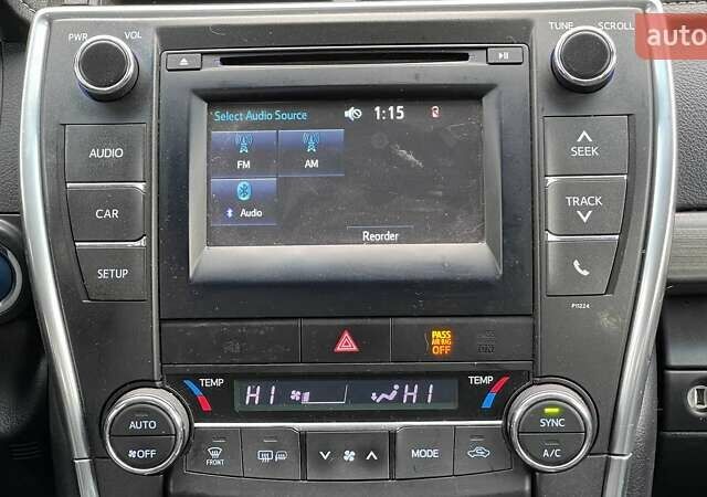 Черный Тойота Камри, объемом двигателя 2.5 л и пробегом 205 тыс. км за 12500 $, фото 11 на Automoto.ua