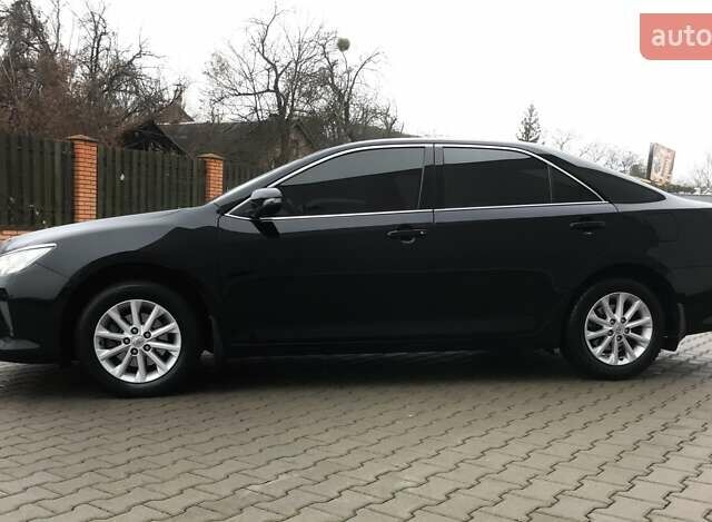 Черный Тойота Камри, объемом двигателя 2.5 л и пробегом 148 тыс. км за 17500 $, фото 3 на Automoto.ua