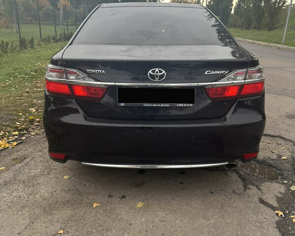 Тойота Камри 2016 в Днепре (Днепропетровске) на Automoto.ua Черный Тойота Камри, объемом двигателя 2.49 л и пробегом 127 тыс. км за 21300 $, фото 4 на Automoto.ua