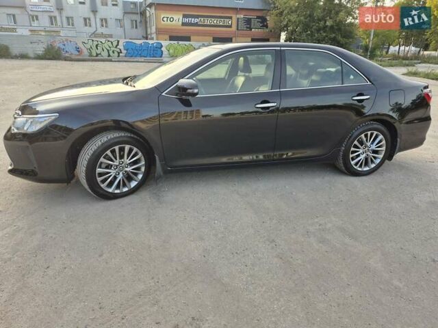 Черный Тойота Камри, объемом двигателя 2.49 л и пробегом 132 тыс. км за 19500 $, фото 8 на Automoto.ua