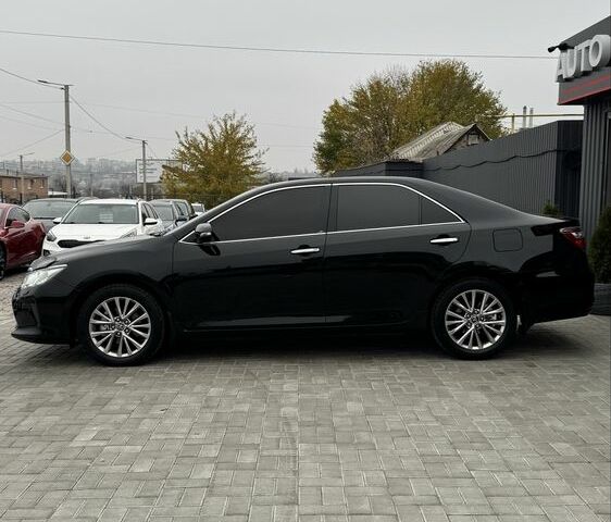 Черный Тойота Камри, объемом двигателя 2.5 л и пробегом 168 тыс. км за 16700 $, фото 8 на Automoto.ua