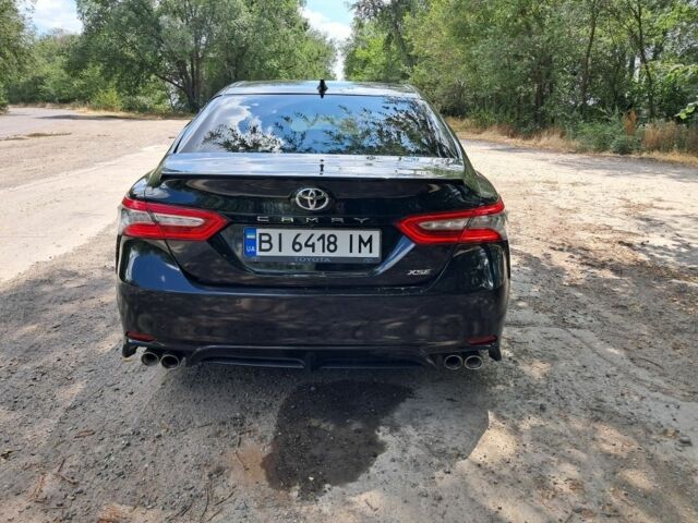 Черный Тойота Камри, объемом двигателя 3.5 л и пробегом 70 тыс. км за 24500 $, фото 1 на Automoto.ua