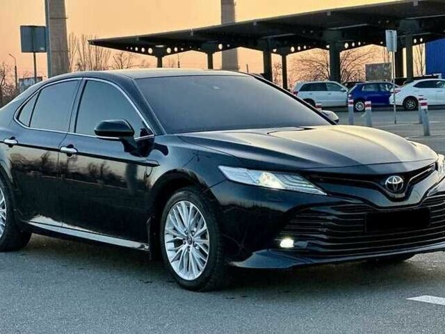 Черный Тойота Камри, объемом двигателя 2.5 л и пробегом 105 тыс. км за 16200 $, фото 2 на Automoto.ua