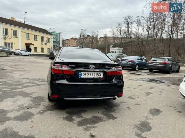 Черный Тойота Камри, объемом двигателя 2.49 л и пробегом 195 тыс. км за 19000 $, фото 5 на Automoto.ua