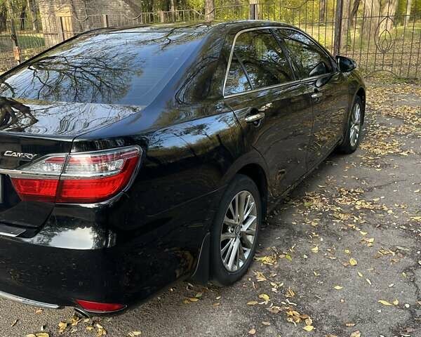 Тойота Камри 2017 в Запорожье на Automoto.ua Черный Тойота Камри, объемом двигателя 2.49 л и пробегом 143 тыс. км за 19500 $, фото 12 на Automoto.ua