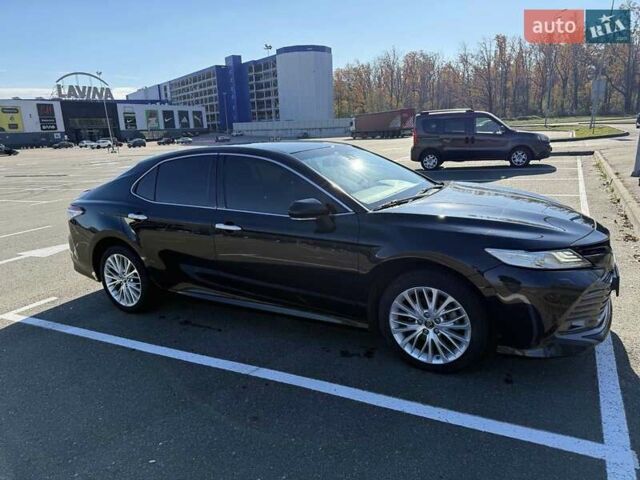 Черный Тойота Камри, объемом двигателя 2.5 л и пробегом 127 тыс. км за 22500 $, фото 2 на Automoto.ua