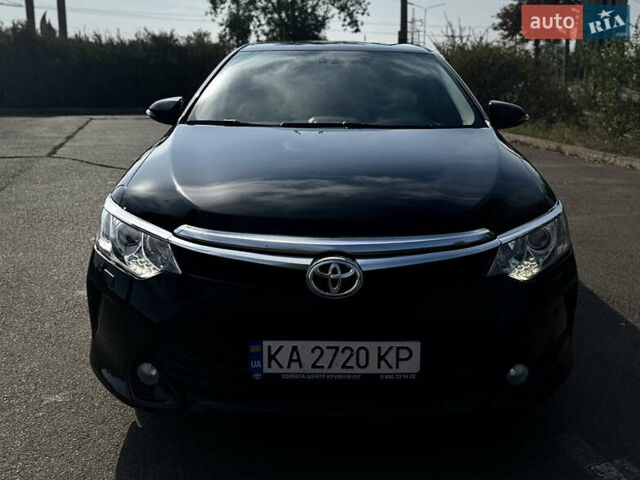 Черный Тойота Камри, объемом двигателя 2.49 л и пробегом 192 тыс. км за 15500 $, фото 2 на Automoto.ua