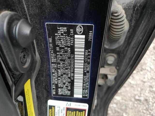 Тойота Камри 2017 в Кропивницком (Кировограде) на Automoto.ua Черный Тойота Камри, объемом двигателя 2.5 л и пробегом 156 тыс. км за 2600 $, фото 11 на Automoto.ua