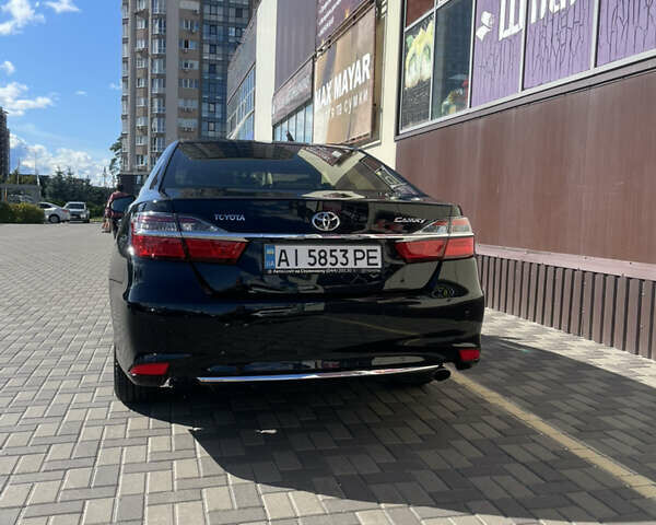 Черный Тойота Камри, объемом двигателя 2.49 л и пробегом 202 тыс. км за 16499 $, фото 3 на Automoto.ua